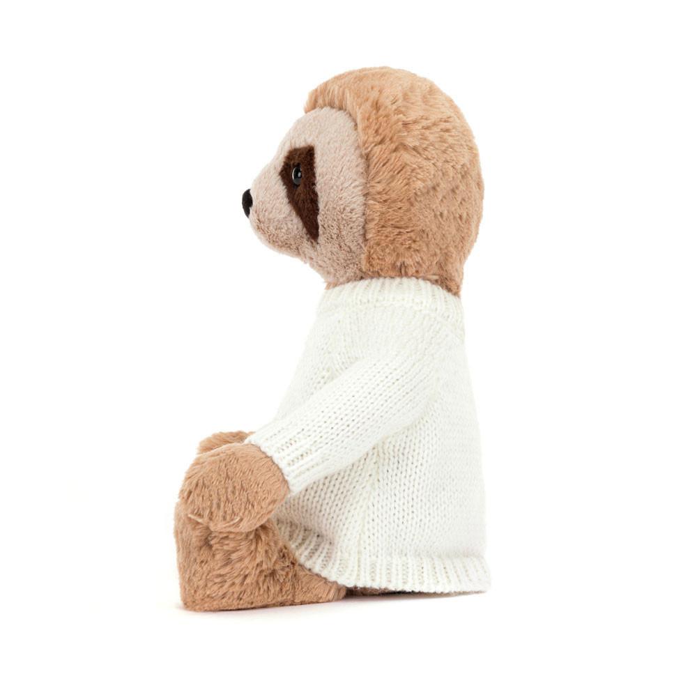 Pulls Jellycat Bashful Sloth with Cream,28cm x 10cm x 7cm Beige | 43056-GXQA