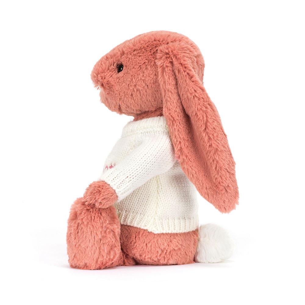 Pulls Jellycat Bashful Sorrel Bunny with Cream,31cm x 12cm x 9cm Orange | 54670-SDIQ