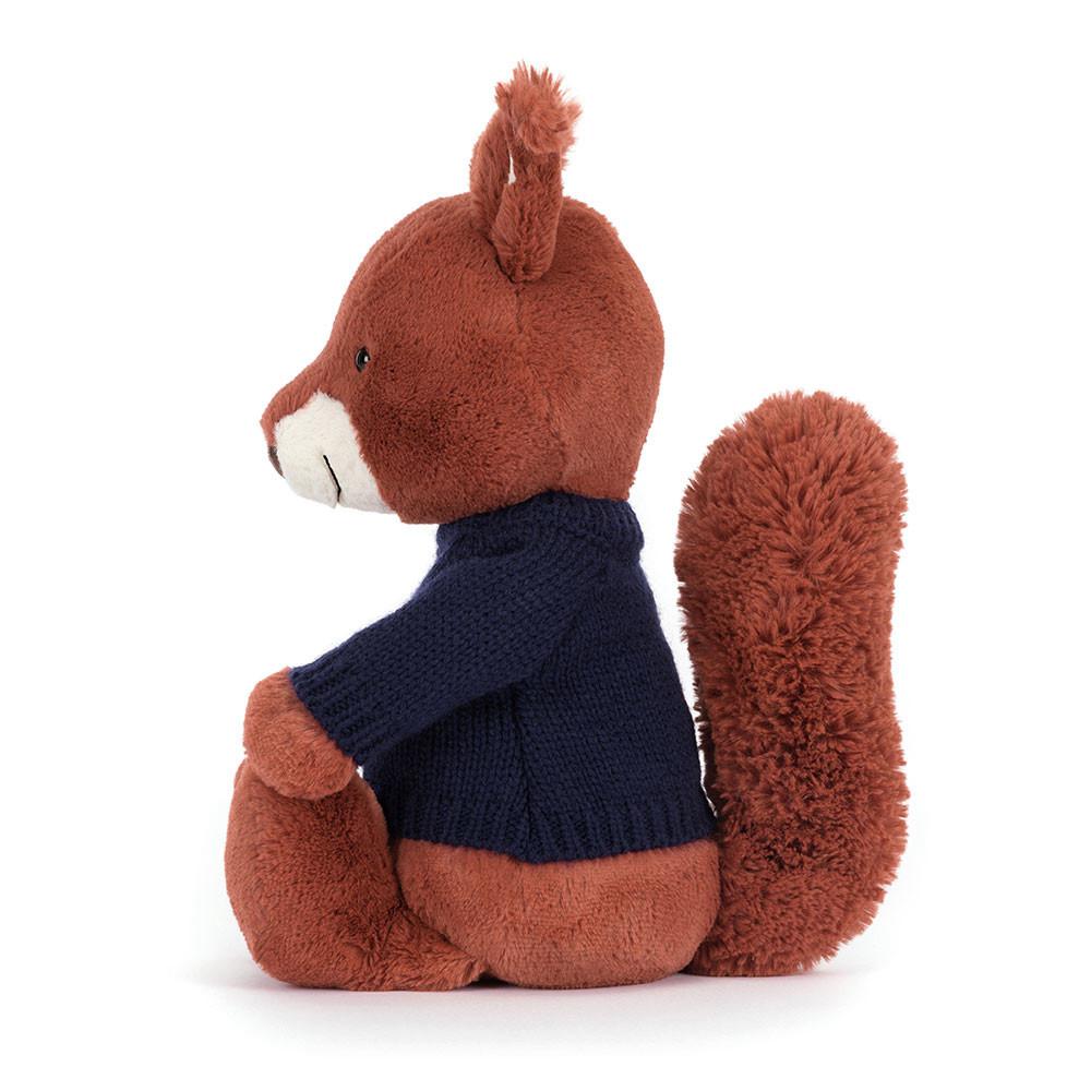 Pulls Jellycat Bashful Squirrel,31cm x 12cm x 9cm Rouge | 14732-QWDU