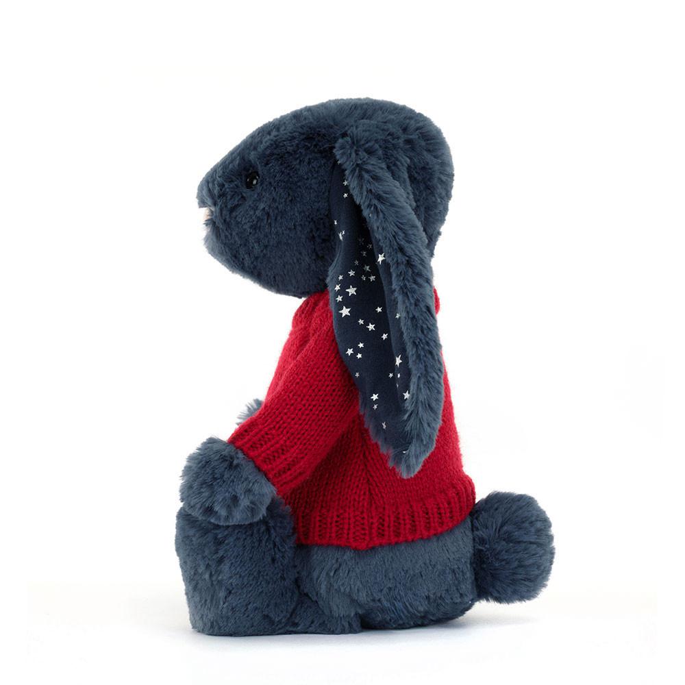 Pulls Jellycat Bashful Stardust Bunny,31cm x 12cm x 9cm Bleu | 29405-SDEM