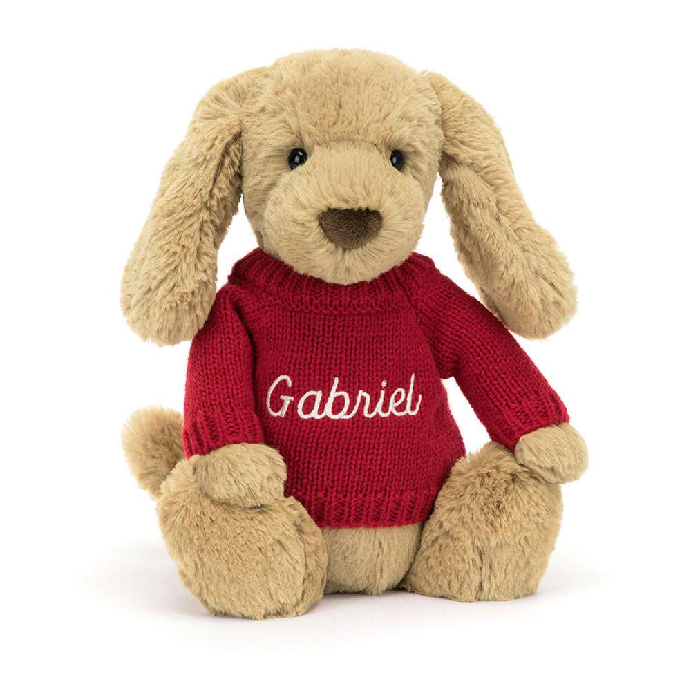 Pulls Jellycat Bashful Toffee Puppy,31cm x 12cm x 9cm Marron | 76504-HZEB