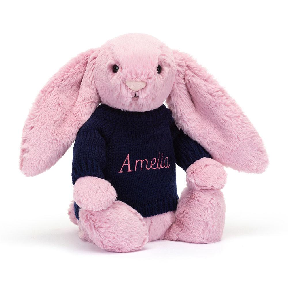 Pulls Jellycat Bashful Tulip Bunny,31cm x 12cm x 9cm Rose | 93524-XFZY