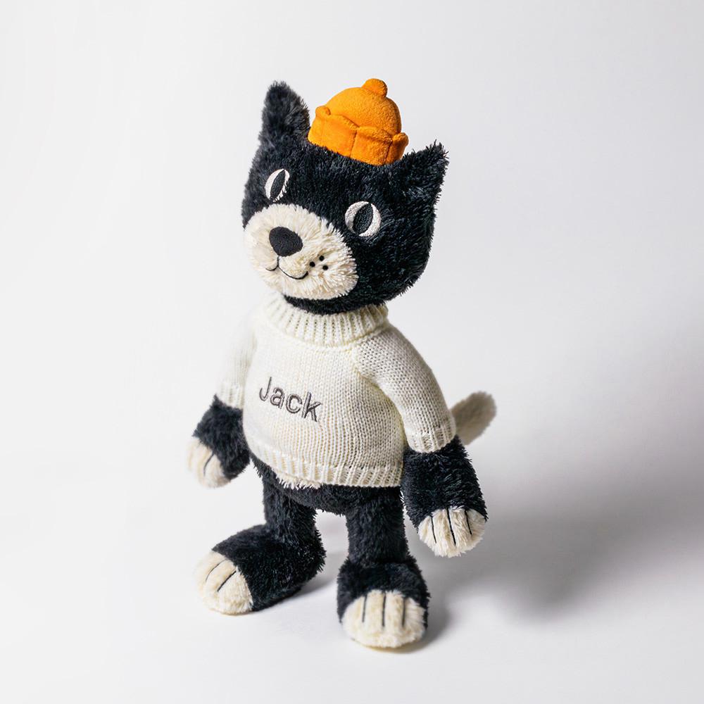 Pulls Jellycat Jack with Cream,32cm x 11cm x 9cm Noir | 37859-OIDJ