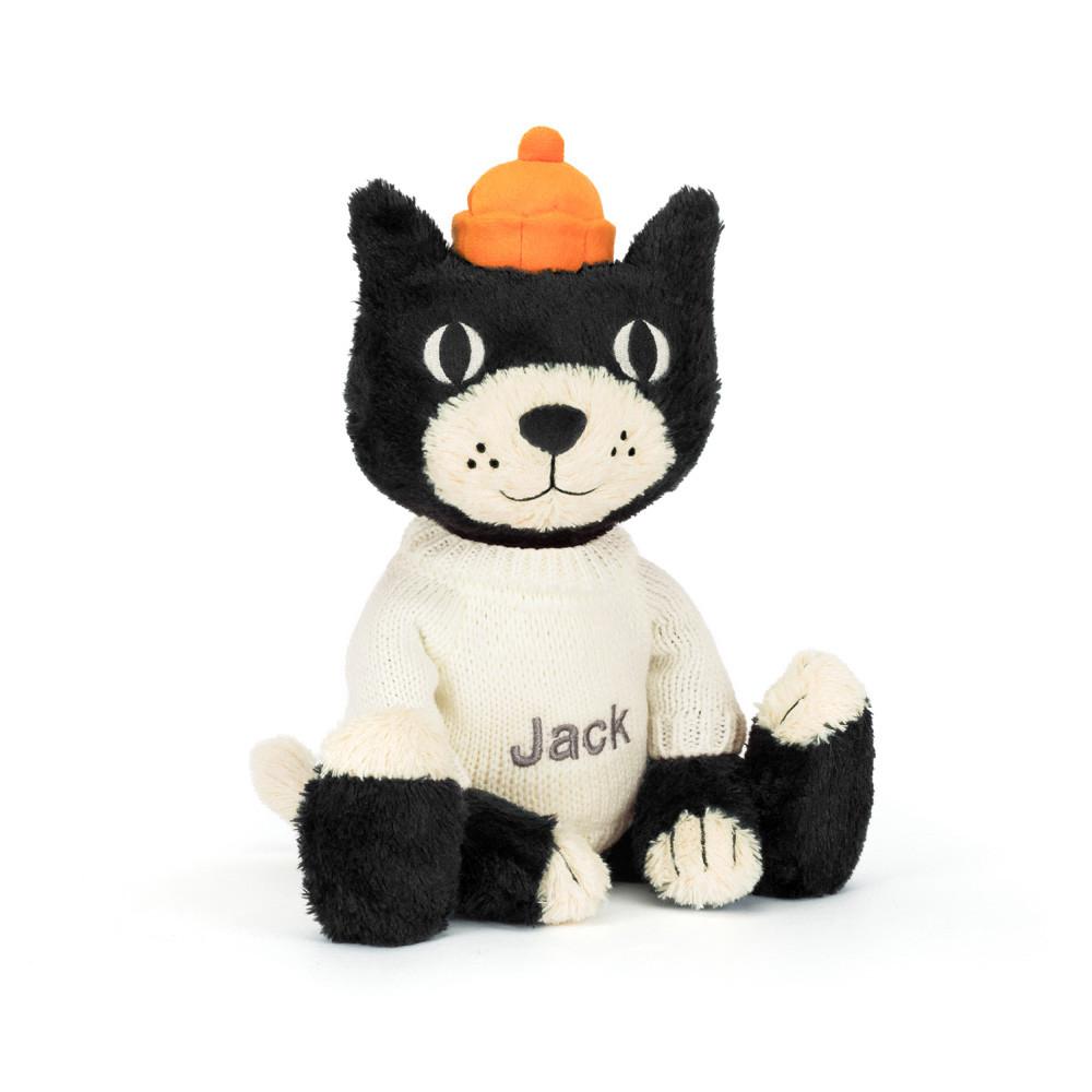 Pulls Jellycat Jack with Cream,32cm x 11cm x 9cm Noir | 37859-OIDJ
