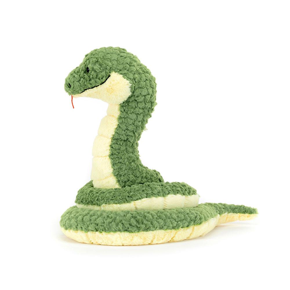 Reptiles Jellycat Peluche Cizi Snake,27cm x 22cm x 19cm Vert | 21076-ASUM