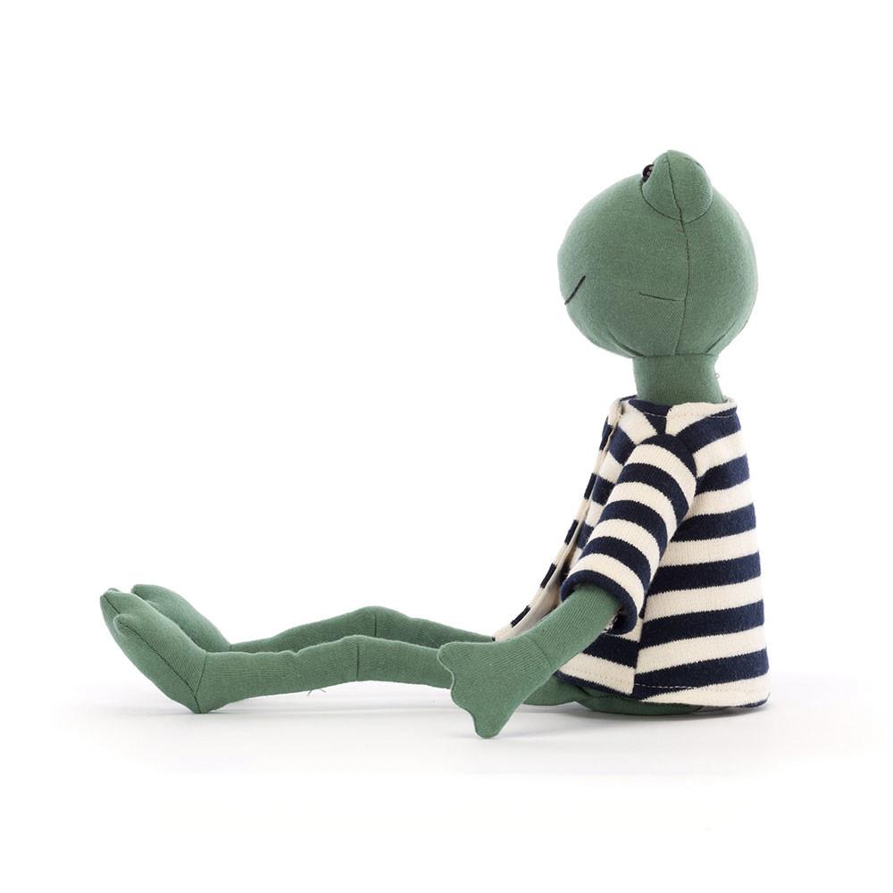 Reptiles Jellycat Peluche Francisco Frog,32cm x 10cm x 7cm Vert | 79312-IUGV