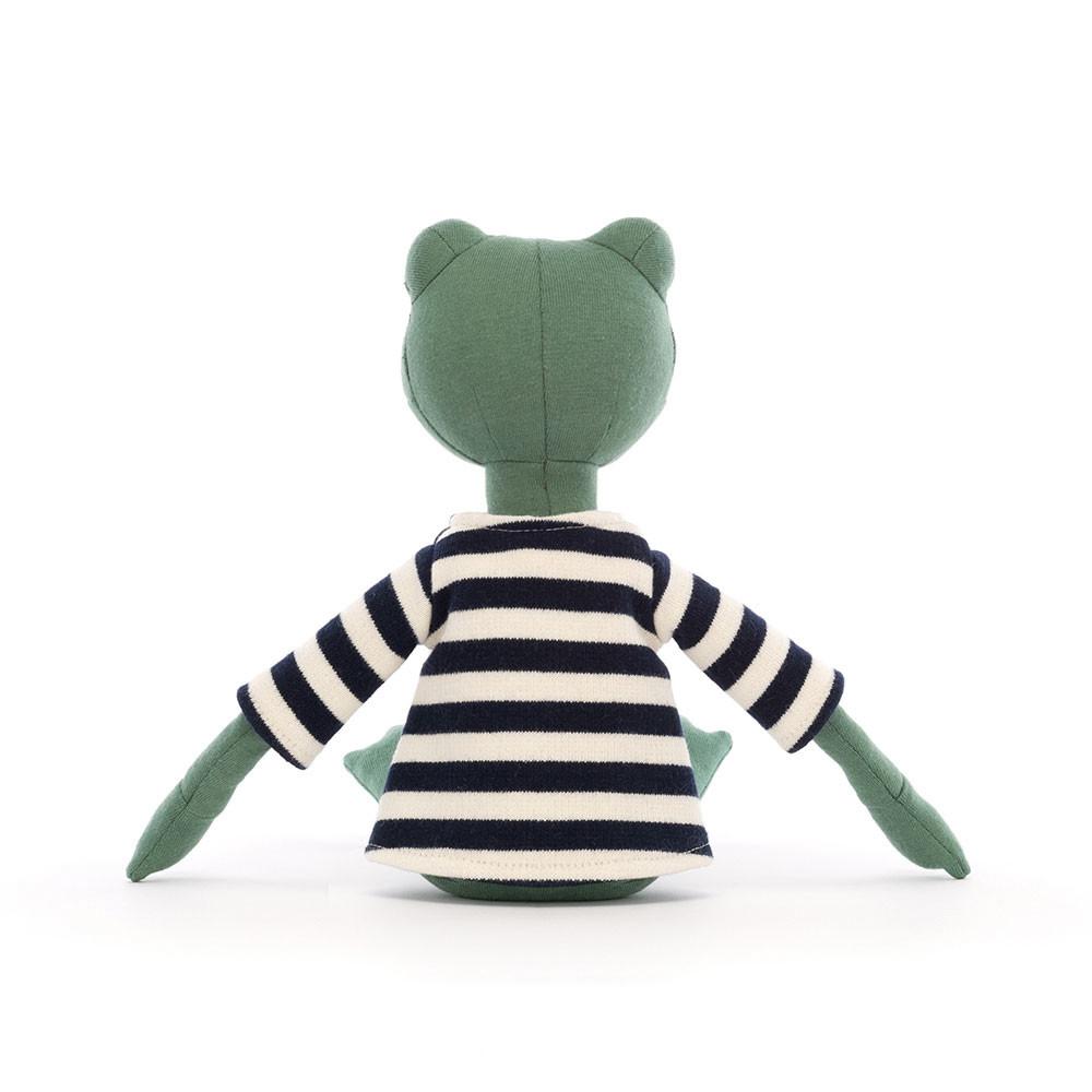 Reptiles Jellycat Peluche Francisco Frog,32cm x 10cm x 7cm Vert | 79312-IUGV