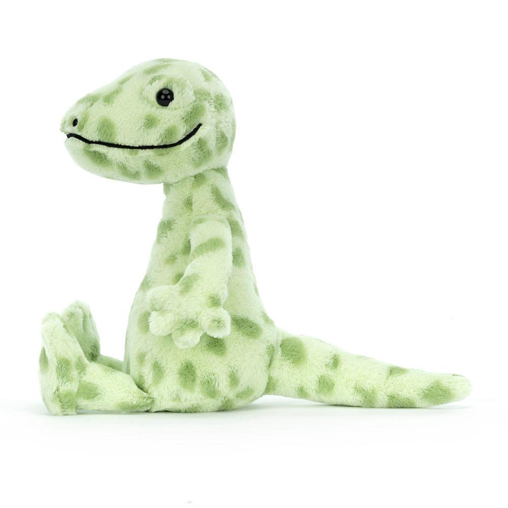 Reptiles Jellycat Peluche Gunner Gecko,25cm x 10cm x 24cm Vert | 10284-JAYU