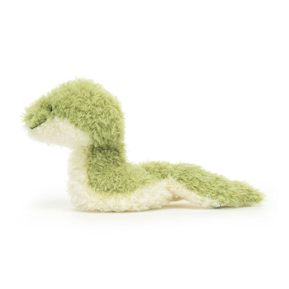 Reptiles Jellycat Peluche Little Snake,16cm x 8cm x 21cm Vert | 70429-FAYC
