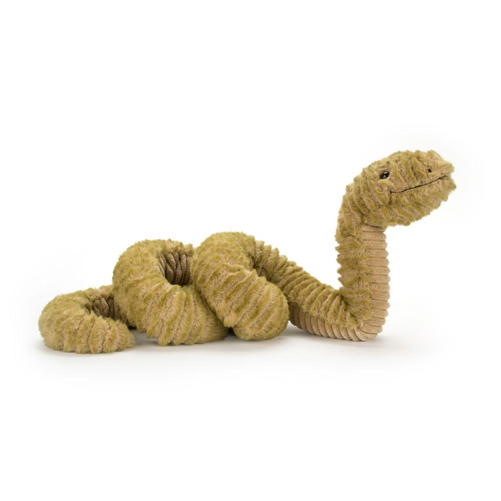 Reptiles Jellycat Peluche Slither Snake,27cm x 6cm x 50cm Vert | 35906-VIZW