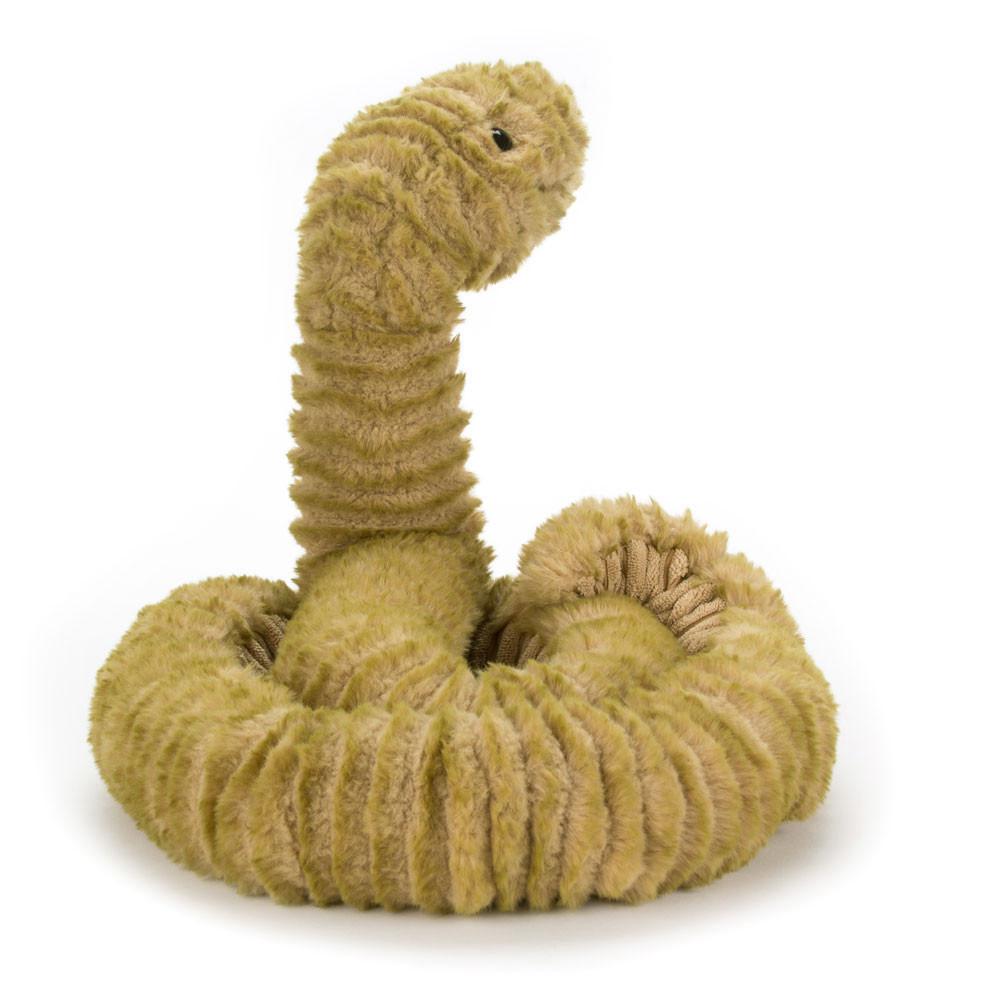Reptiles Jellycat Peluche Slither Snake,27cm x 6cm x 50cm Vert | 35906-VIZW