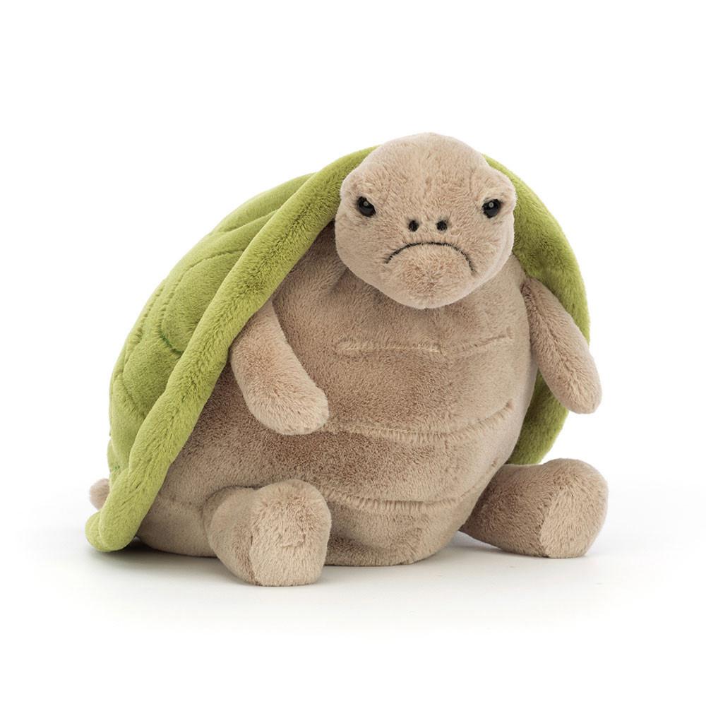 Reptiles Jellycat Peluche Timmy Turtle,28cm x 20cm x 16cm Vert | 54632-KVZP
