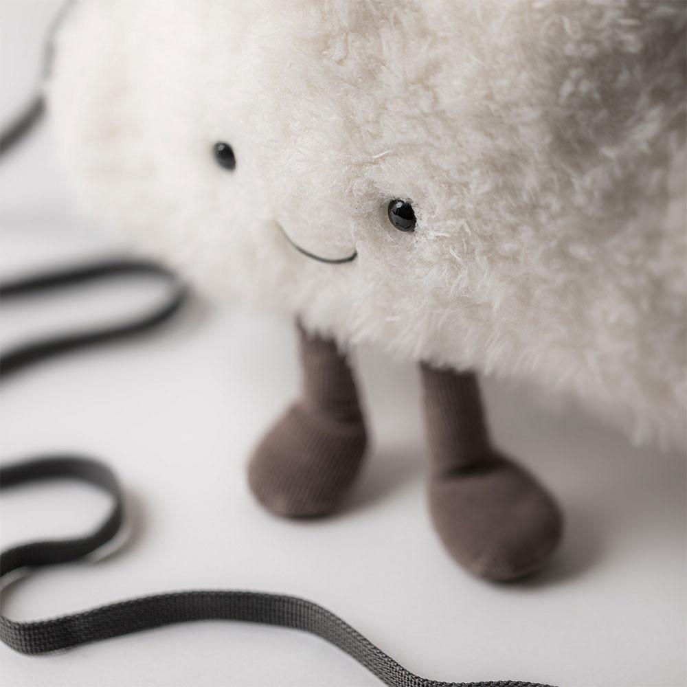 Sacs Jellycat Amuseables Cloud,20cm x 23cm x 5cm Blanche | 25609-XAUF