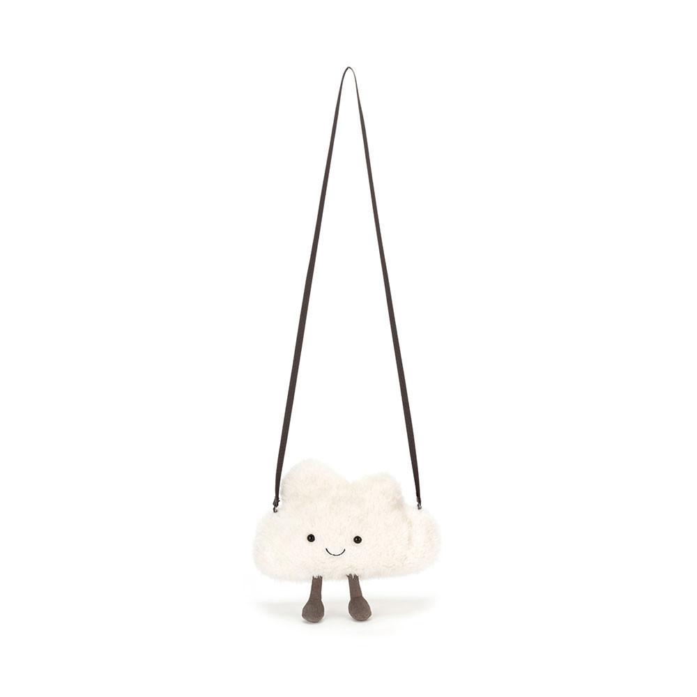 Sacs Jellycat Amuseables Cloud,20cm x 23cm x 5cm Blanche | 25609-XAUF