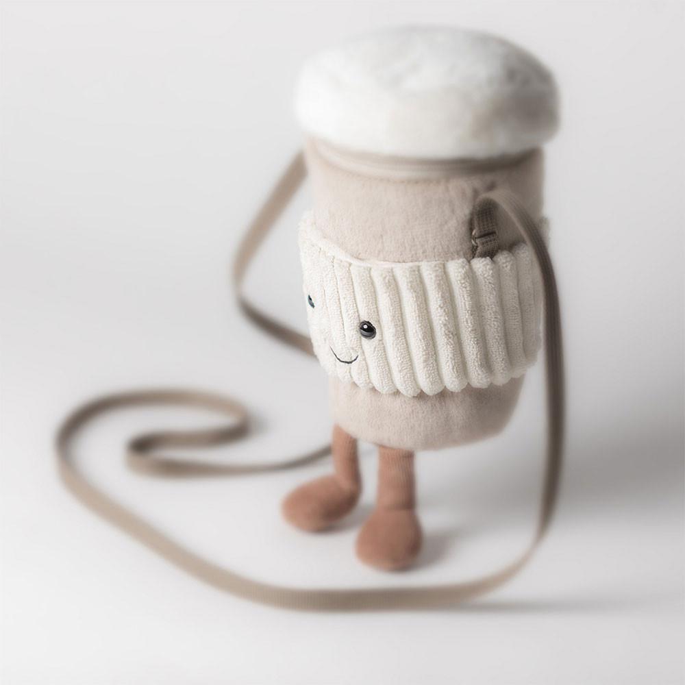 Sacs Jellycat Amuseables Coffee-To-Go,20cm x 9cm x 9cm Beige | 91704-XTVD