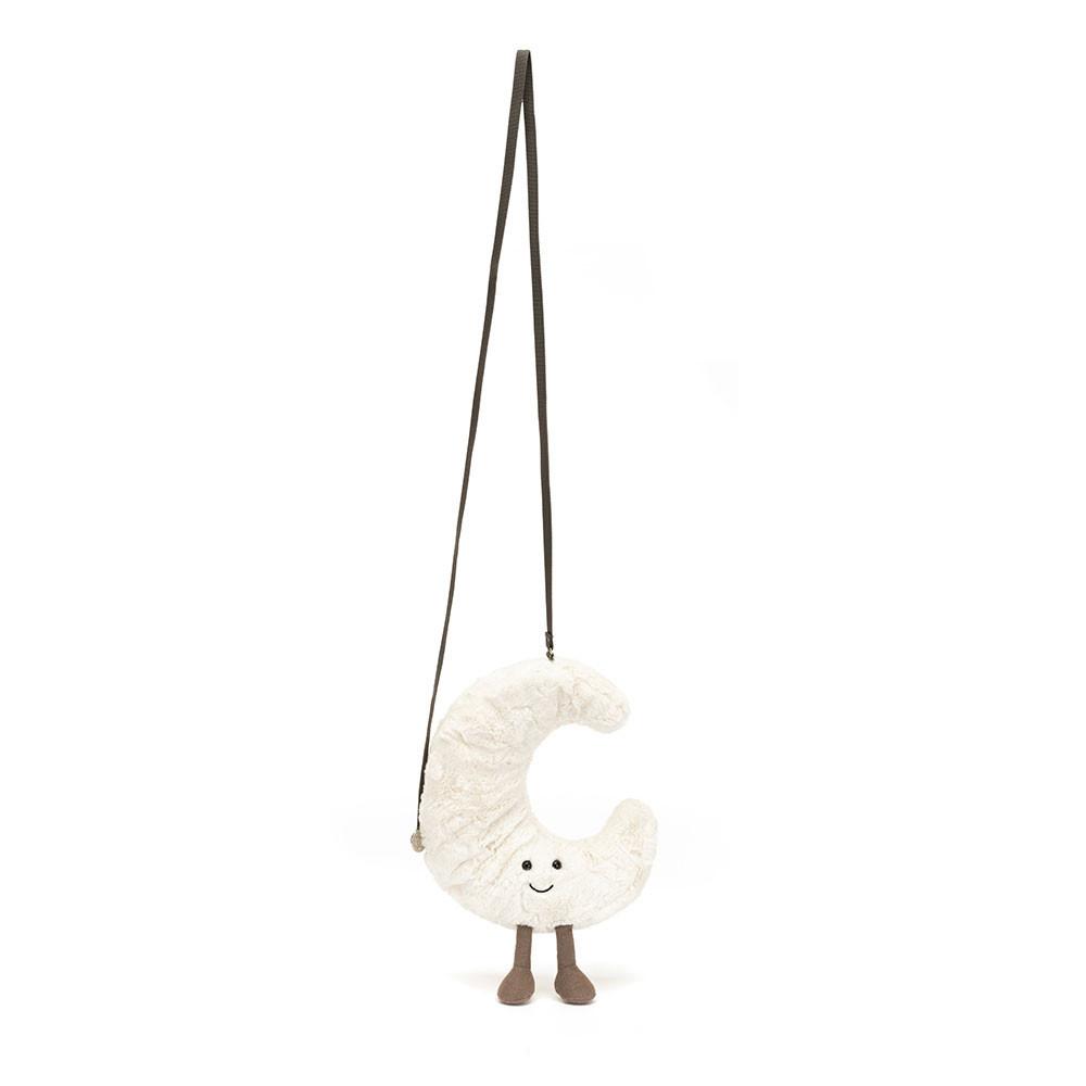 Sacs Jellycat Amuseables Moon,25cm x 19cm x 6cm Blanche | 67932-ZXQA