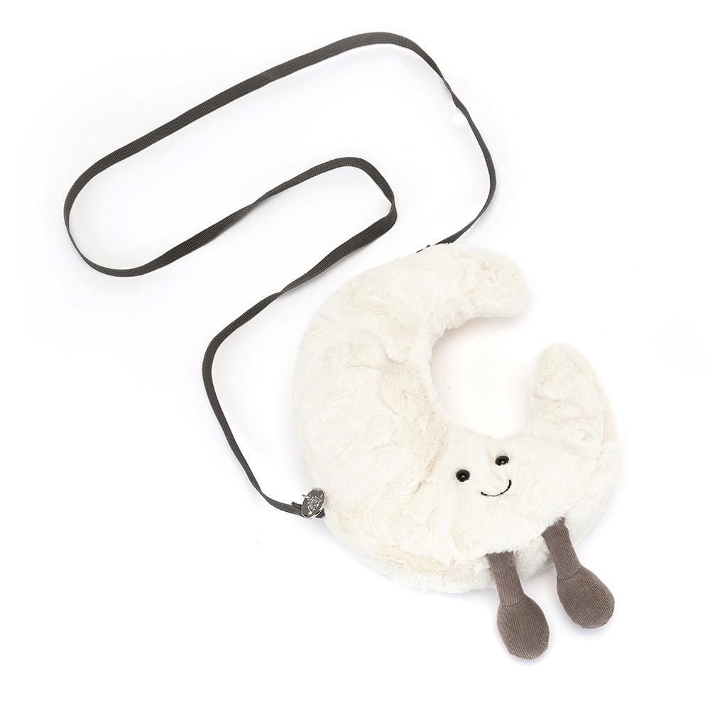 Sacs Jellycat Amuseables Moon,25cm x 19cm x 6cm Blanche | 67932-ZXQA
