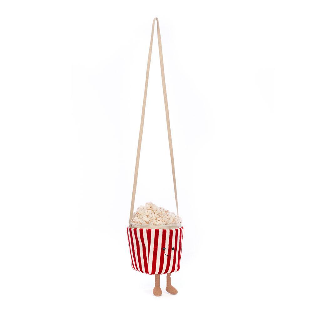 Sacs Jellycat Amuseables Popcorn,19cm x 12cm x 12cm Rouge | 93108-KUZR