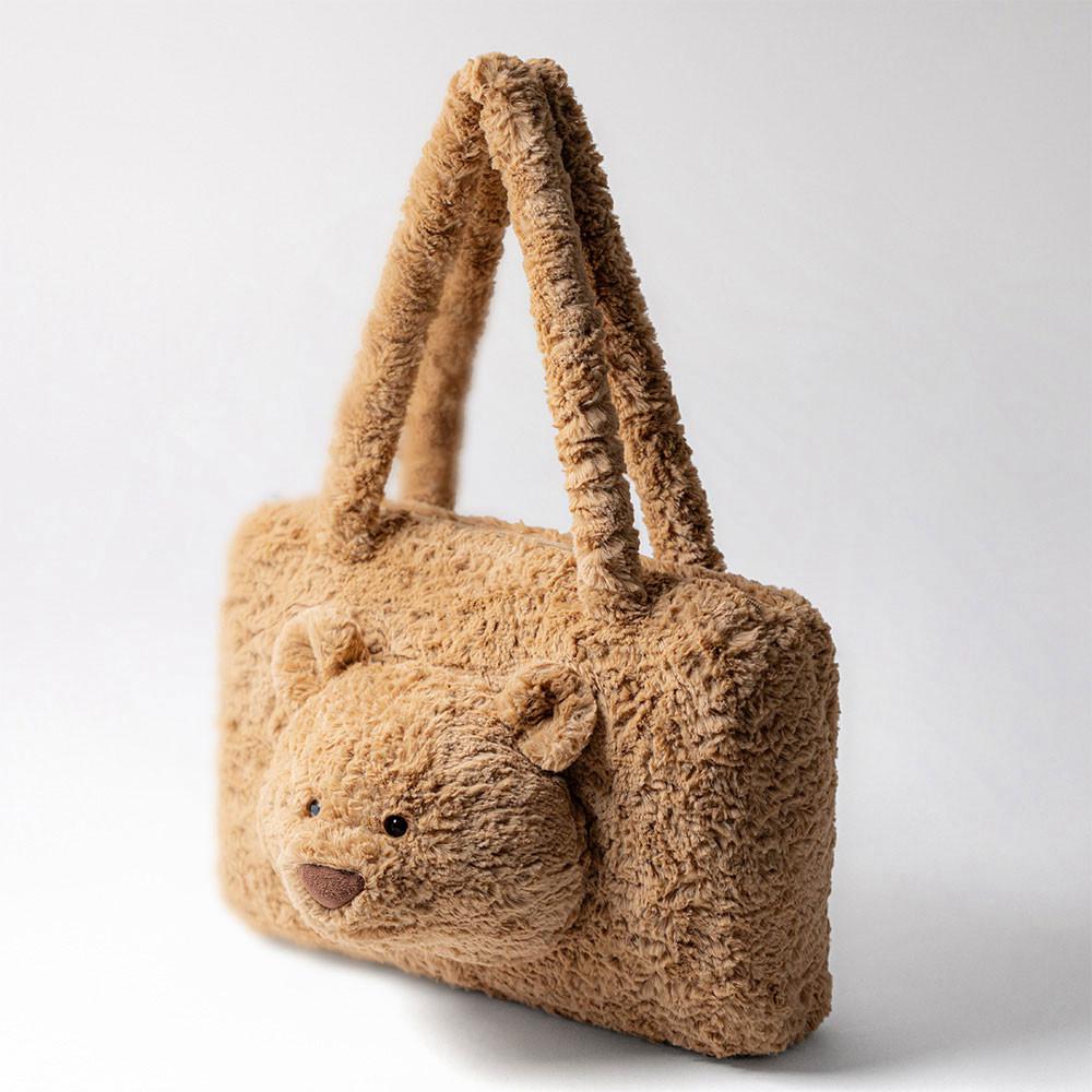 Sacs Jellycat Bartholomew Bear Tote,24cm x 36cm x 8cm Marron | 26087-KYZR