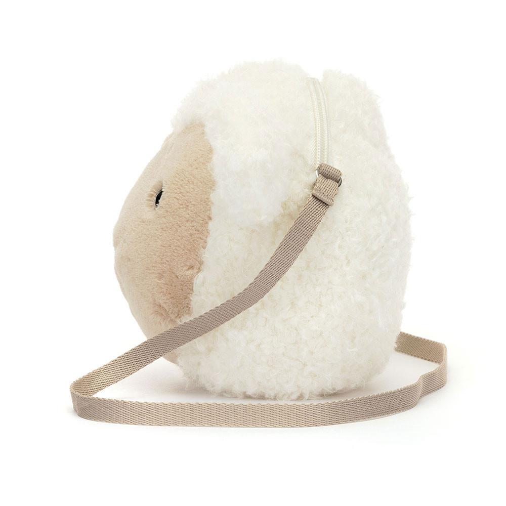 Sacs Jellycat Little Lamb,19cm x 19cm x 5cm Blanche | 07394-BILX