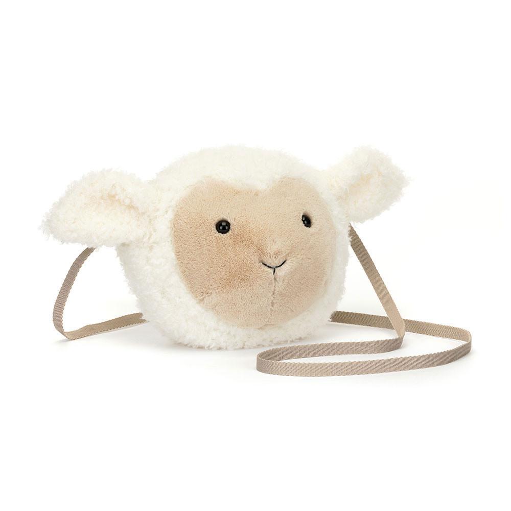 Sacs Jellycat Little Lamb,19cm x 19cm x 5cm Blanche | 07394-BILX