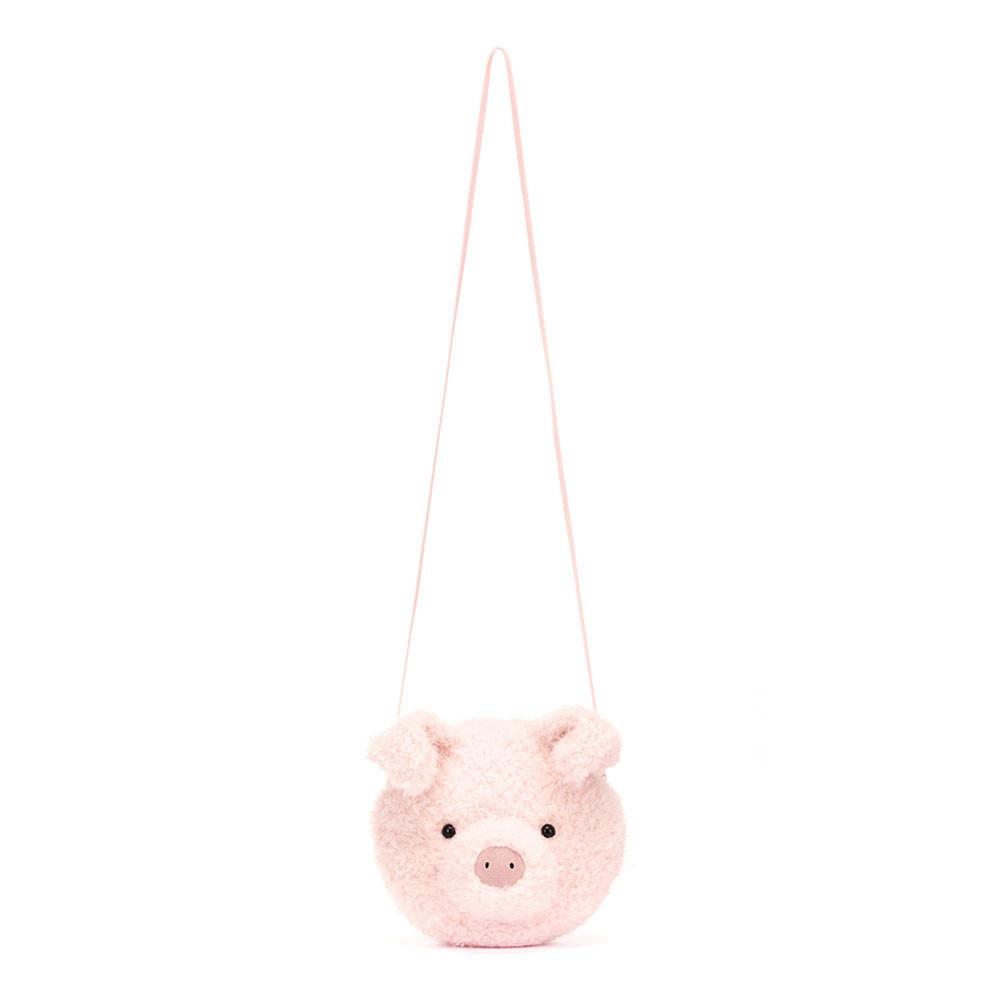 Sacs Jellycat Little Pig,19cm x 19cm x 5cm Rose | 26190-WTAY