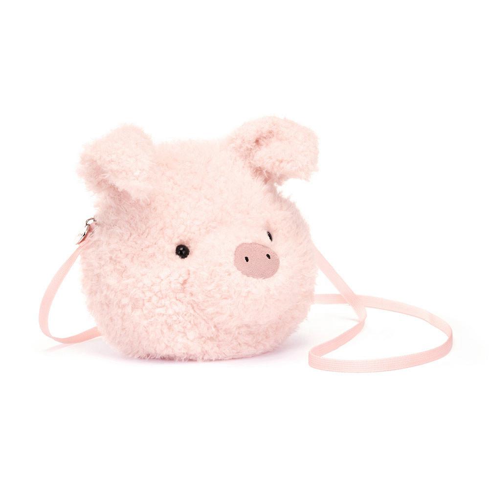 Sacs Jellycat Little Pig,19cm x 19cm x 5cm Rose | 26190-WTAY