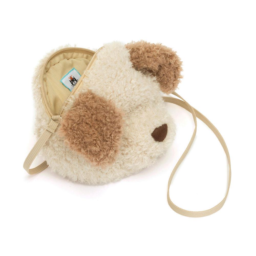 Sacs Jellycat Little Pup,19cm x 19cm x 5cm Marron | 89607-NLSB