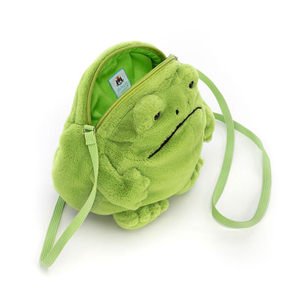Sacs Jellycat Ricky Rain Frog,17cm x 17cm x 5cm Vert | 38470-OKXC