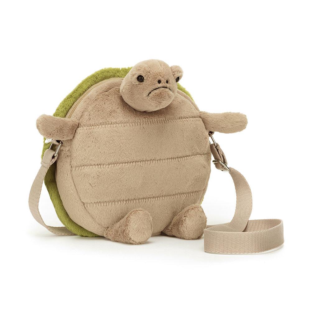 Sacs Jellycat Timmy Turtle,26cm x 22cm x 5cm Vert | 76035-LENX