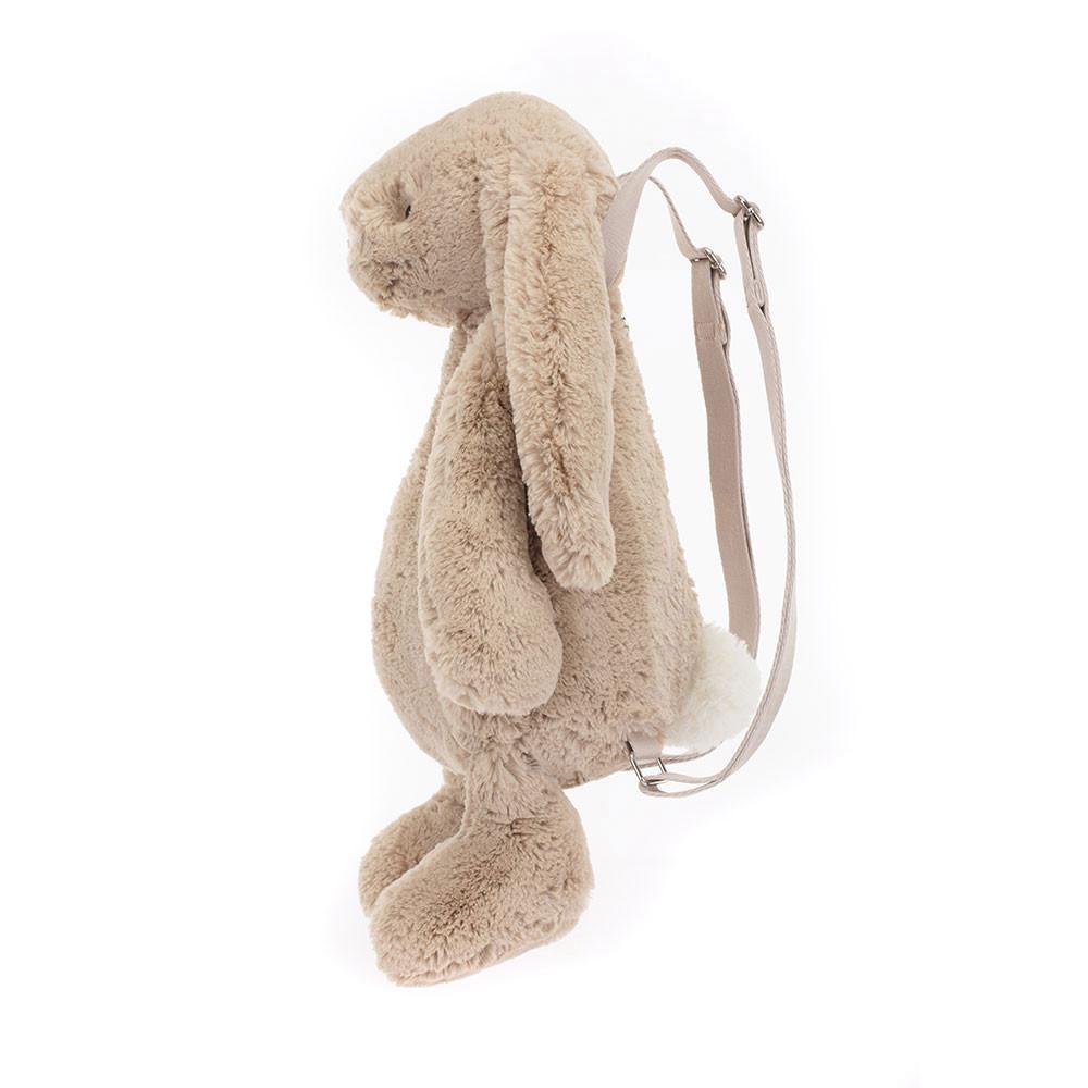 Sacs À Dos Jellycat Bashful Bunny Backpack,32cm x 17cm x 14cm Beige | 62053-GIFZ