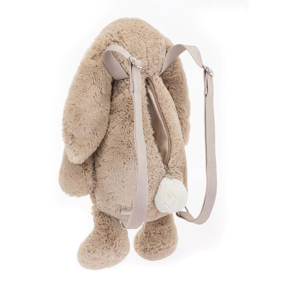 Sacs À Dos Jellycat Bashful Bunny Backpack,32cm x 17cm x 14cm Beige | 62053-GIFZ