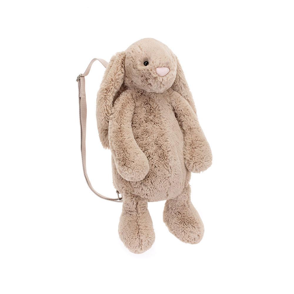 Sacs À Dos Jellycat Bashful Bunny Backpack,32cm x 17cm x 14cm Beige | 62053-GIFZ