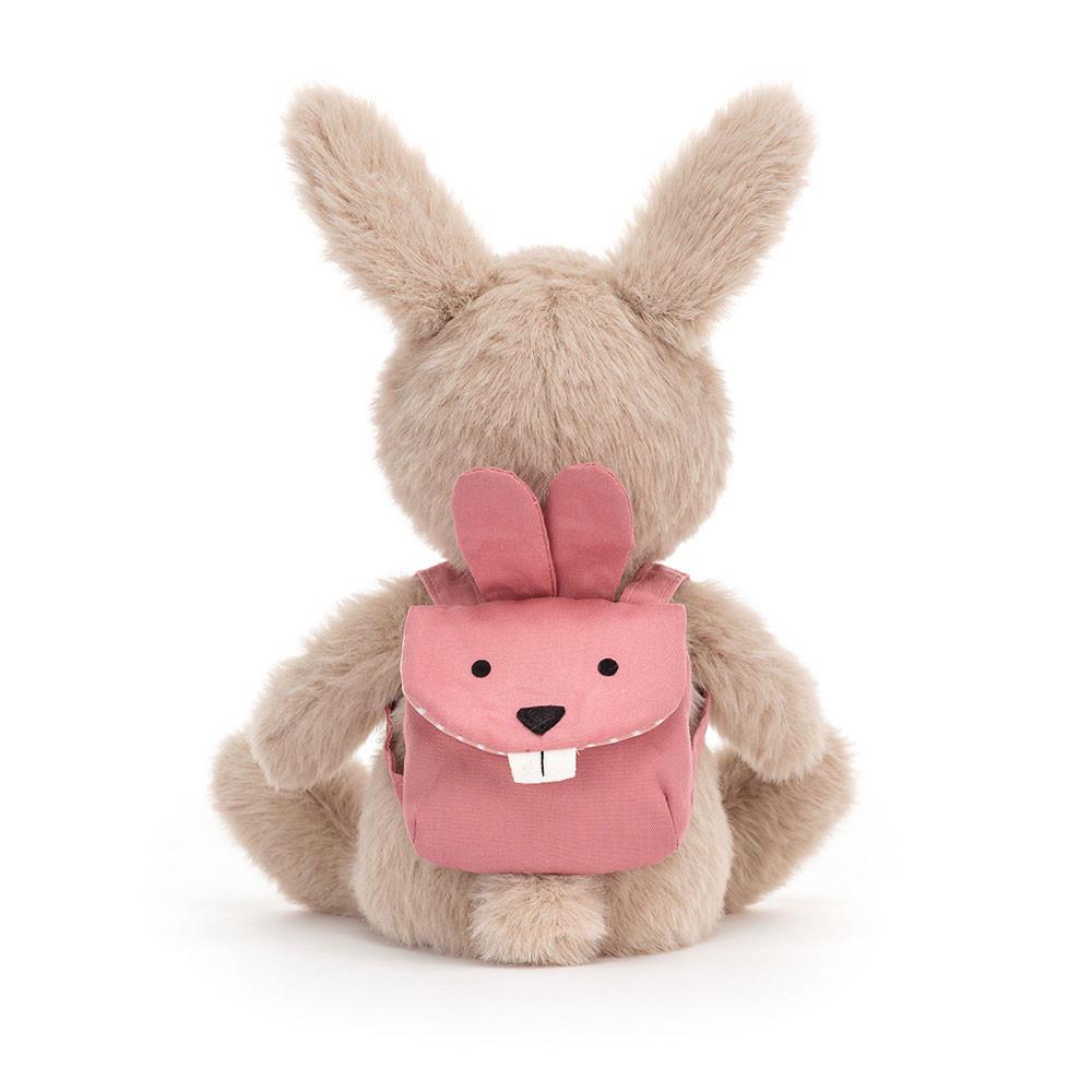 Sacs À Dos Jellycat Peluche Backpack Bunny,22cm x 9cm x 8cm Marron | 23154-ZVTA