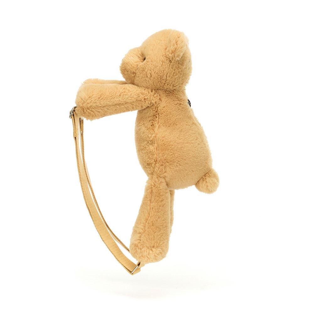 Sacs À Dos Jellycat Smudge Bear Backpack,43cm x 16cm x 12cm Marron | 93615-BZTV