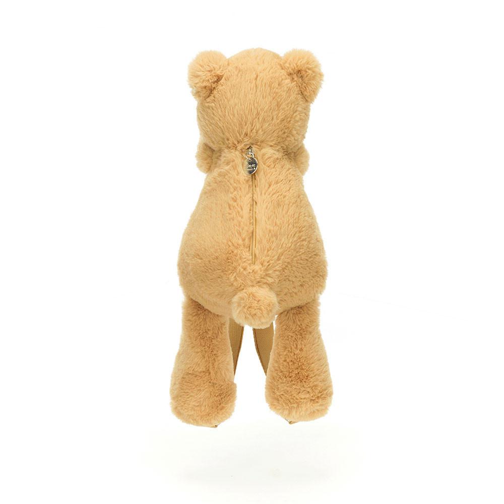 Sacs À Dos Jellycat Smudge Bear Backpack,43cm x 16cm x 12cm Marron | 93615-BZTV
