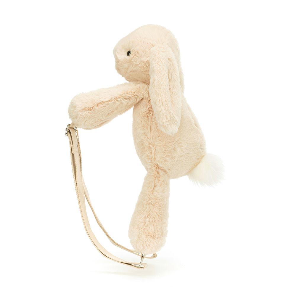 Sacs À Dos Jellycat Smudge Rabbit Backpack,43cm x 16cm x 12cm Beige | 23584-PQHN