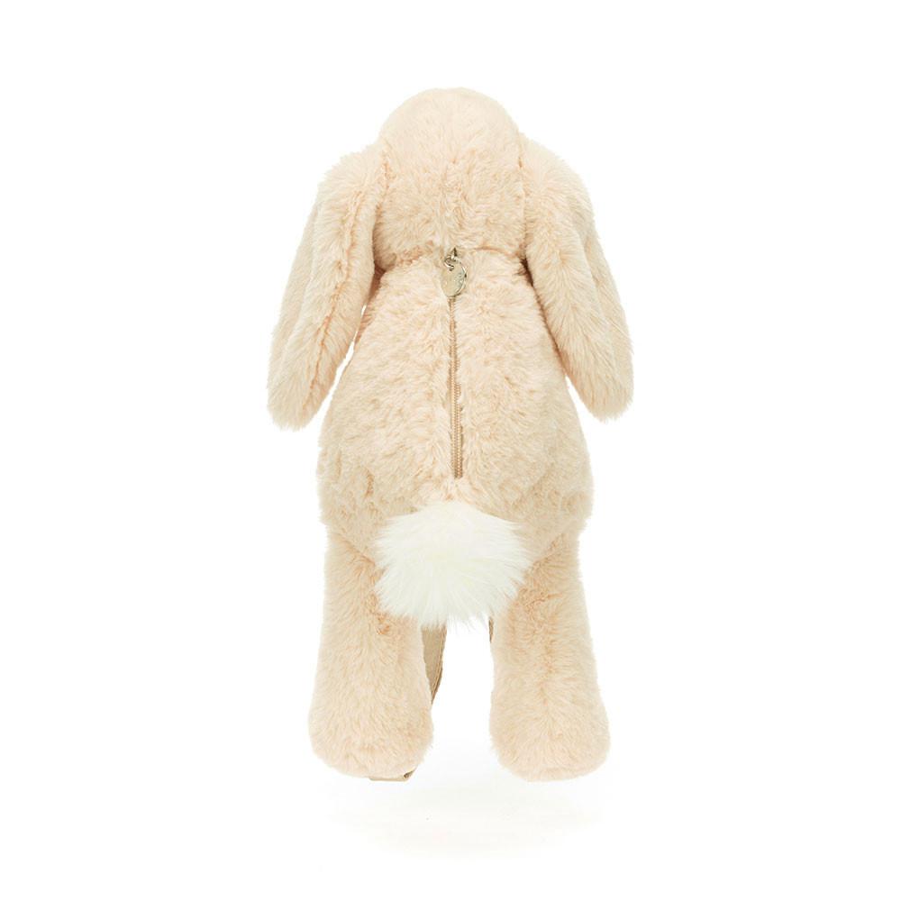 Sacs À Dos Jellycat Smudge Rabbit Backpack,43cm x 16cm x 12cm Beige | 23584-PQHN