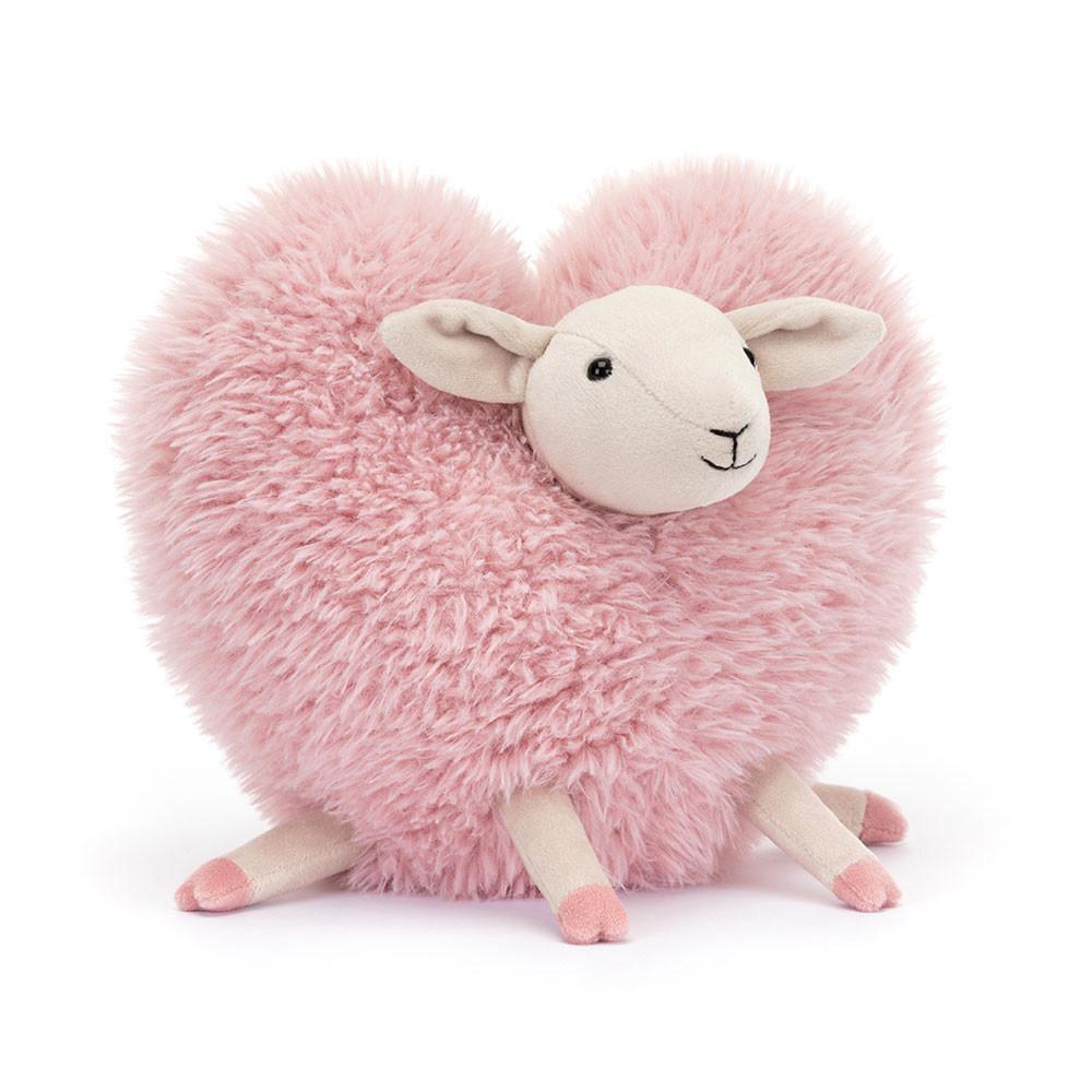 Saint Valentin Jellycat Peluche Aimee Sheep,21cm x 22cm x 12cm Rose | 81749-YPUG