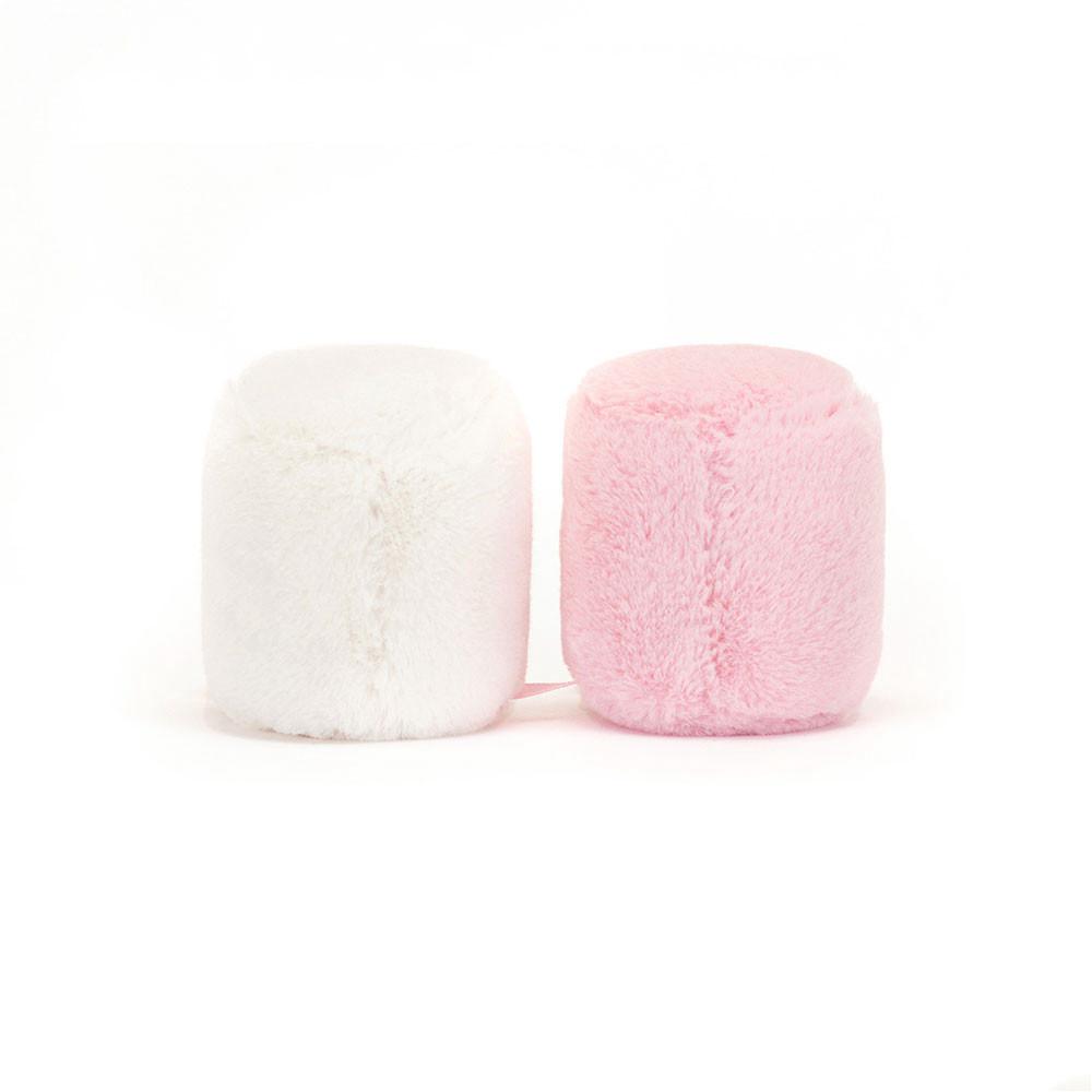 Saint Valentin Jellycat Peluche Amuseables and White Marshmallows,9cm x 15cm x 5cm Rose | 72958-KUCD