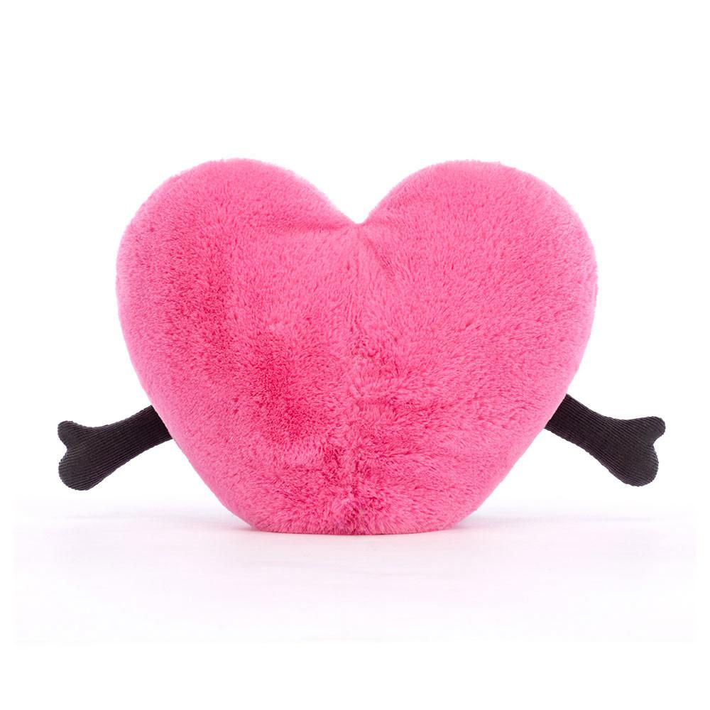 Saint Valentin Jellycat Peluche Amuseables Heart,17cm x 19cm x 7cm Rose | 14706-LJKG