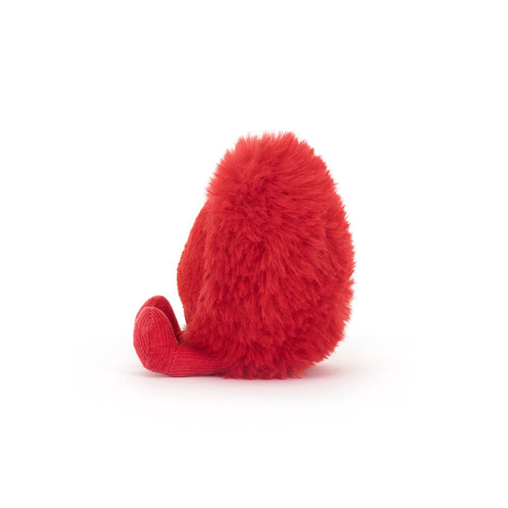 Saint Valentin Jellycat Peluche Amuseables Beatie Heart,24cm x 23cm x 7cm Rouge | 15270-XDIY