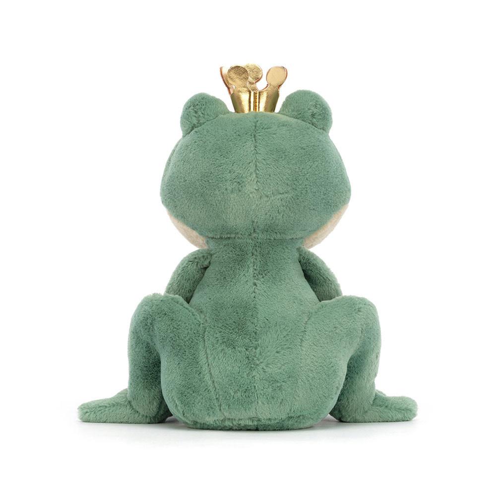 Saint Valentin Jellycat Peluche Fabian Frog Prince,23cm x 21cm x 11cm Vert | 06853-GIPK