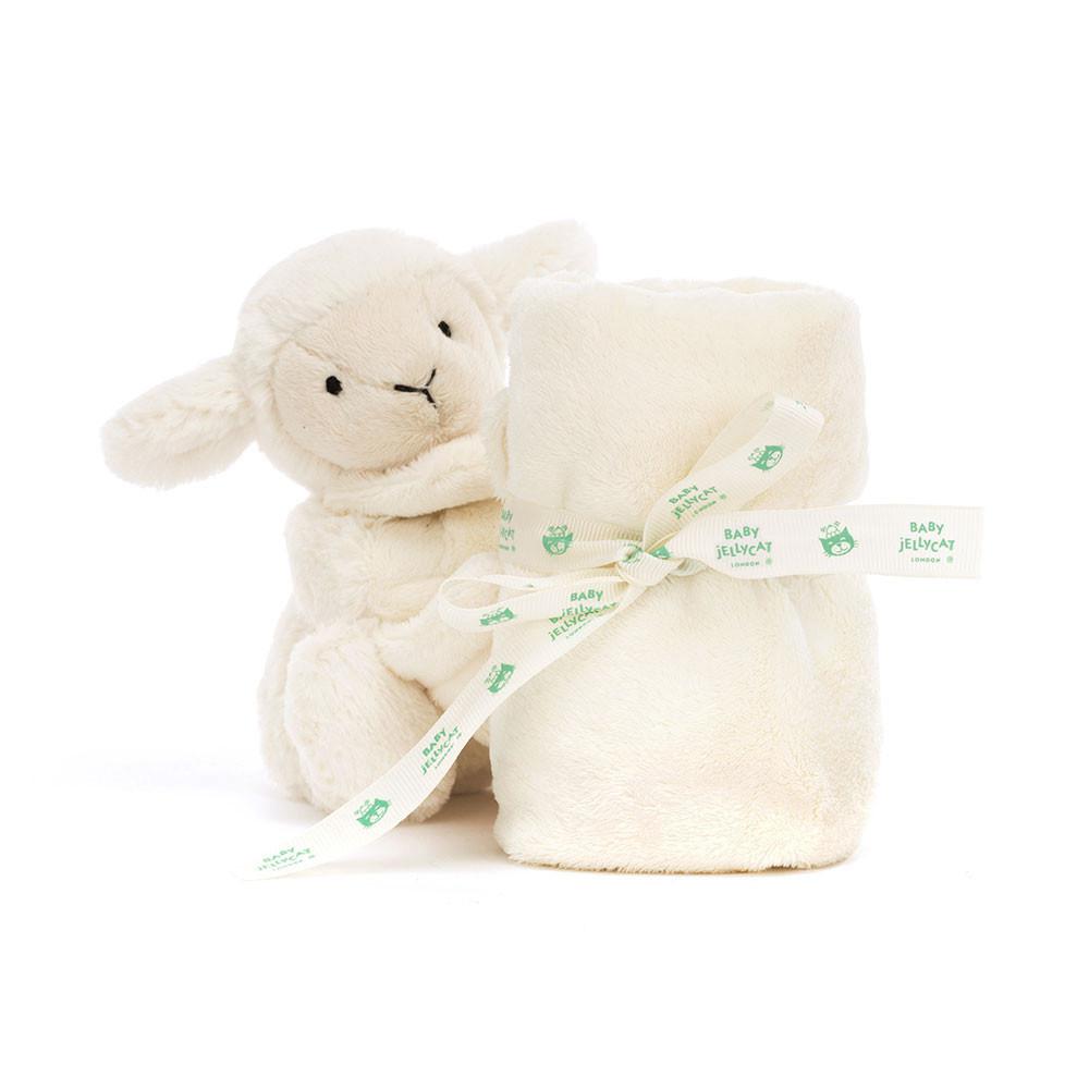 Soothers Jellycat Bashful Lamb,15cm x 34cm x 34cm Blanche | 72510-AEPT