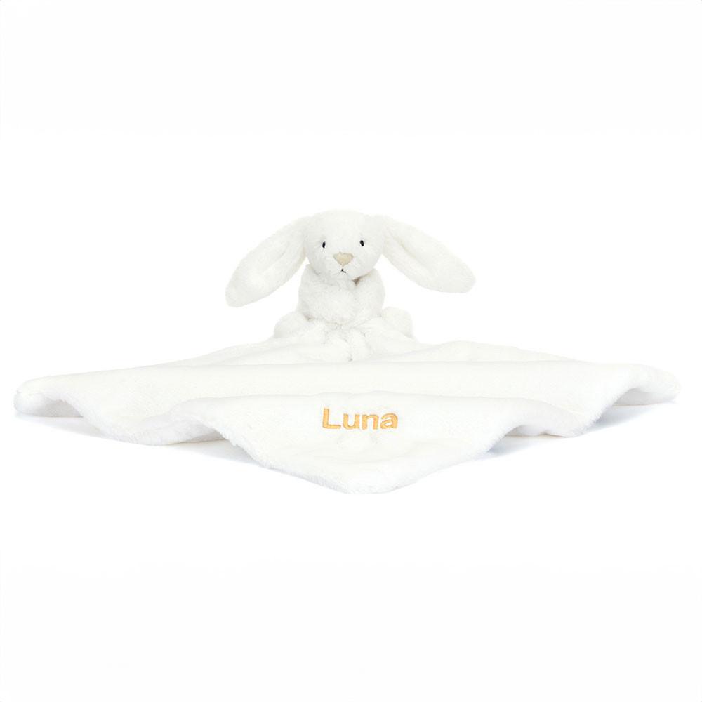 Soothers Jellycat Bashful Luxe Bunny Luna,15cm x 34cm x 34cm Blanche | 20498-PKLJ