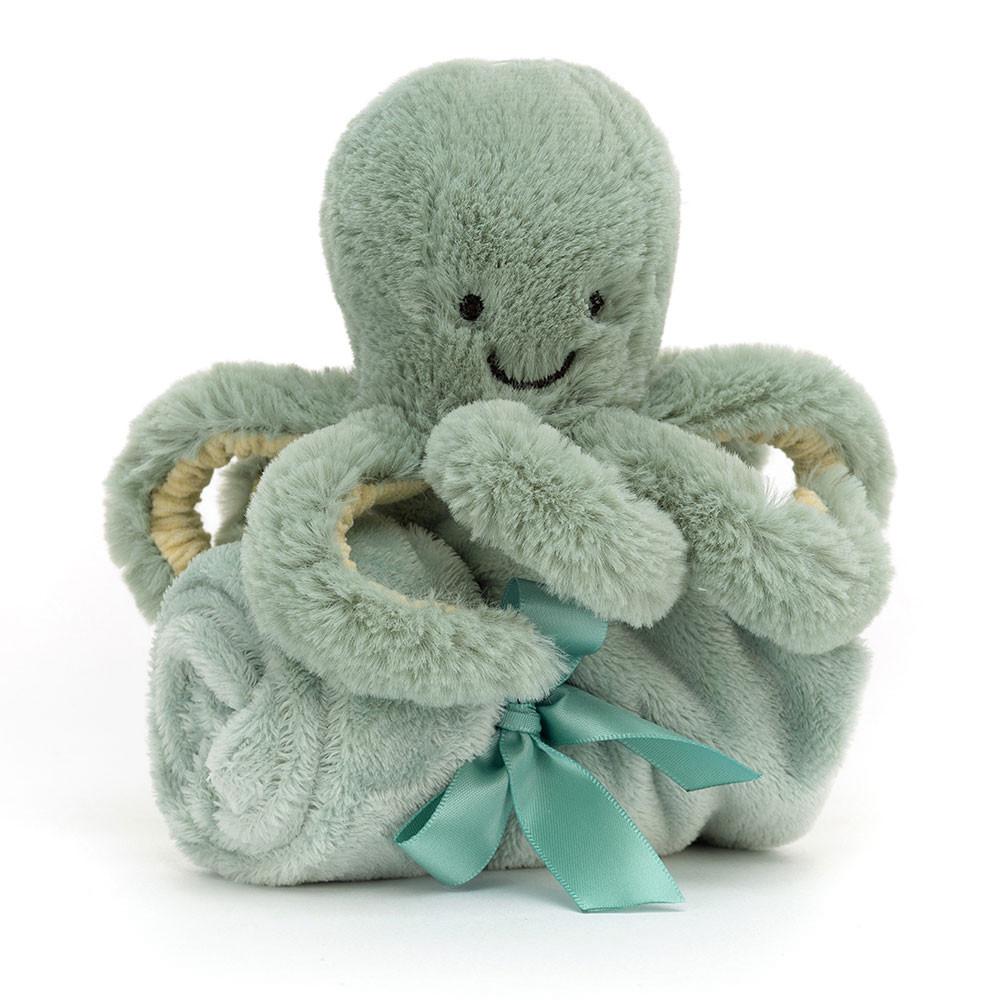 Soothers Jellycat Odyssey Octopus,10cm x 34cm x 34cm Vert | 27105-NQFW