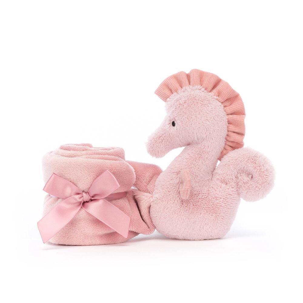 Soothers Jellycat Sienna Seahorse,13cm x 34cm x 34cm Rose | 50862-DXLG