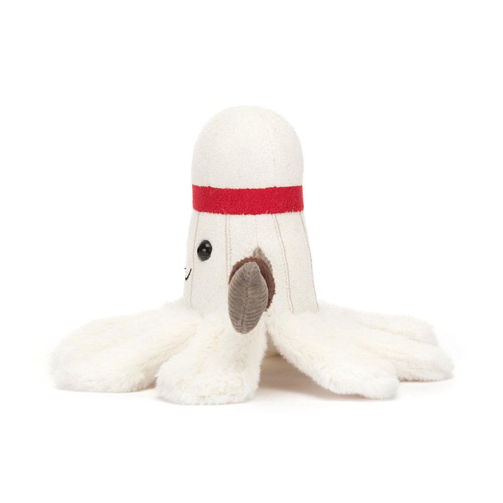 Sports Jellycat Peluche Amuseables Sports Badminton,12cm x 15cm x 14cm Blanche | 84297-ETHB