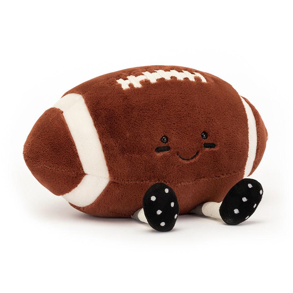 Sports Jellycat Peluche Amuseables Sports American Football,25cm x 28cm x 16cm Marron | 51073-OTDZ
