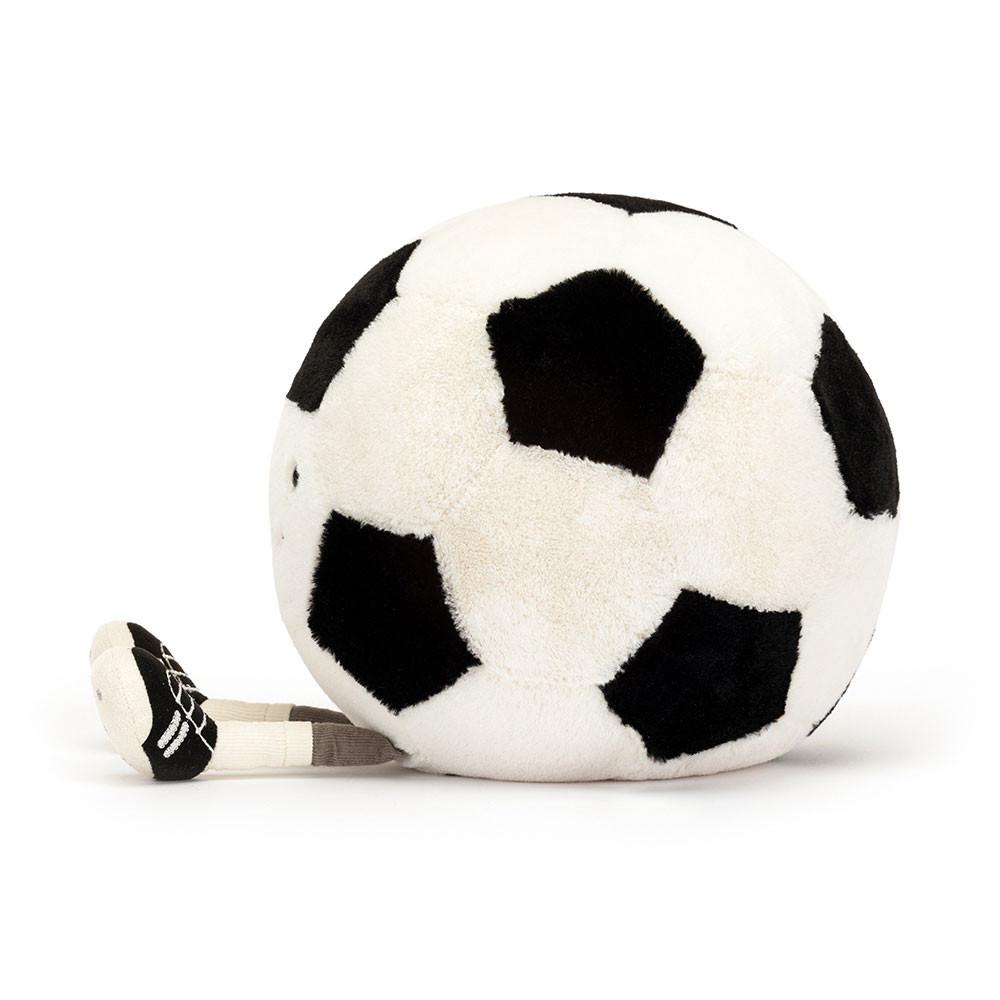 Sports Jellycat Peluche Amuseables Sports Football,31cm x 21cm x 21cm Blanche | 79034-YWBM